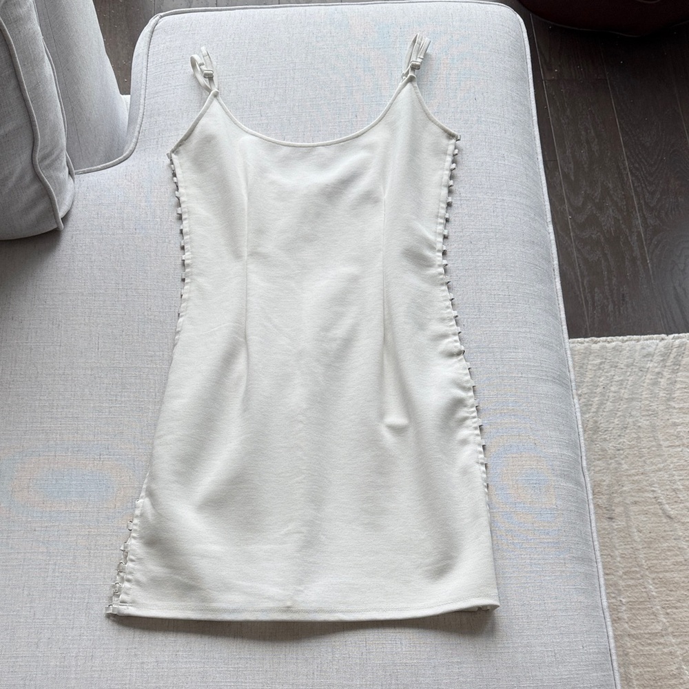 Fun White Slip Dress